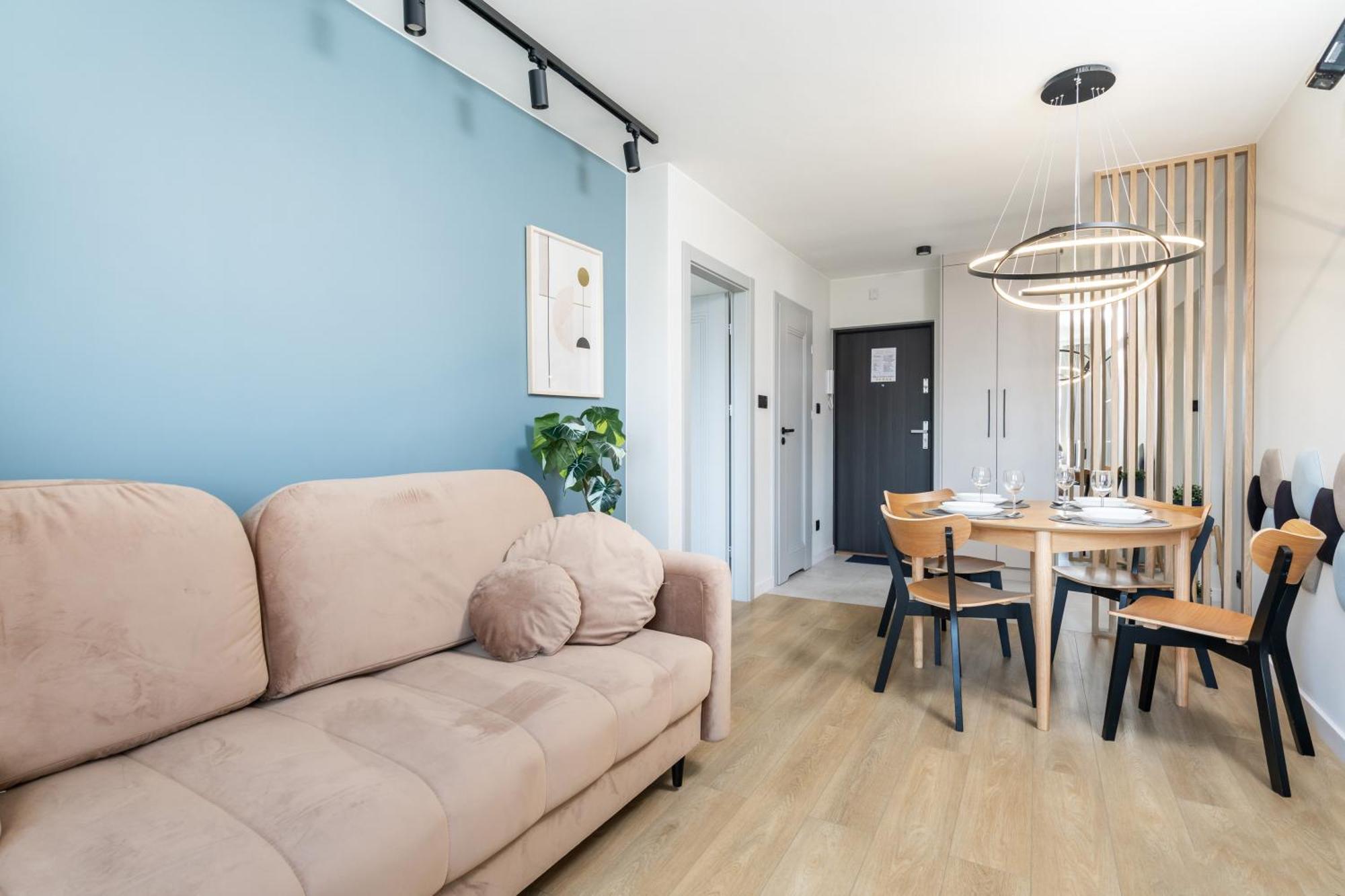 Blue Matcha Premium Apartment Okopowa Warsaw Exterior photo